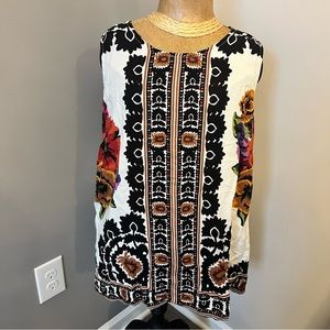 Rachel Zoe patterned top